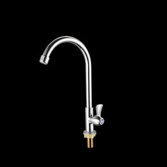 Basin Sink Single Hole Household Cold Basin Faucet Vertical Copper Universal Kitchen Dishwashing