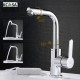 KCASA Kitchen Bathroom Sink Faucets Hot Cold Mixed Taps 720 Degree Swivel Brass Tap
