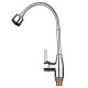 Kitchen Bathroom Spout Faucet 360° Rotate Pull out Sprayer Hot Cold Water Mixer Tap