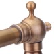 Rotatory Antique Brass Basin Faucet Cold Hot Water Tap Mixer for Kitchen Bathroom Sink