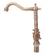 Rotatory Antique Brass Basin Faucet Cold Hot Water Tap Mixer for Kitchen Bathroom Sink