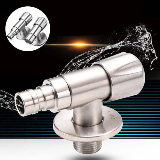 Stainless Steel Wall Mounted Faucet Laundry Bathroom Washing Machine Garden Tap Faucets Filter Mouth
