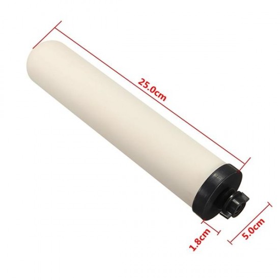10 inch Ceramic Water Filter Candle Gravity Element Purifier Cleaning