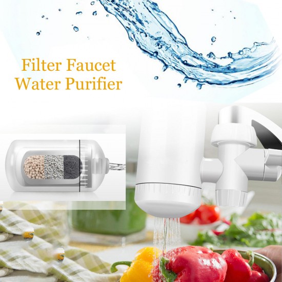 3L/min Replaceable Kitchen Water Filter Faucet Tap Device Washable Water Purifie