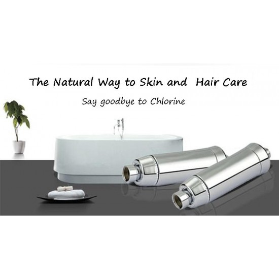Chlorine Shower Water Filter Eliminates Hairloss Hard Water Shower Purifiers Skin and Hair Care
