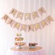 1 SET Paper Happy Birthday Party Bunting Banner Letter Hanging Pastel Pink String Flags Party Decorations