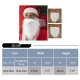 Adult Christmas Santa Claus White Wig Beard Mustache Fancy Dress Party Costume Cosplay Decorations