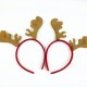 Christmas Headband Reindeer Antlers Ear Hair Hoop Christmas Party Hair Accessories Deer Hair Buckle Decoration