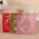 100PC Self Adhesive Christmas Cookie Bags Cellophane Candy Gift Pouch