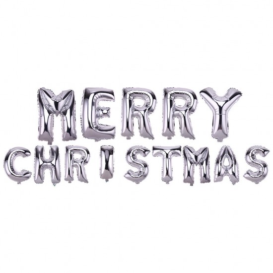 14pcs 16inch Merry Christmas Foil Balloons Helium Baloons Aluminum Balloon Christmas Decoration Christmas Party Supplies 14pcs 16inch Merry Christmas Foil Balloons Helium Baloons Aluminum Balloon Christmas Decoration Christmas Party Supplies