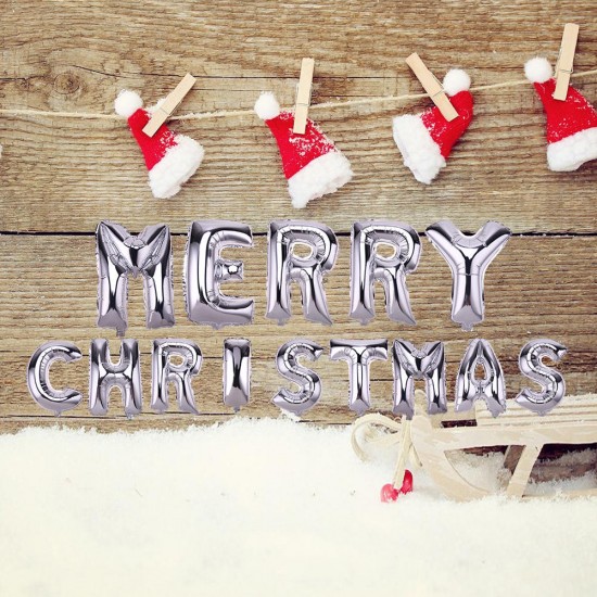 14pcs 16inch Merry Christmas Foil Balloons Helium Baloons Aluminum Balloon Christmas Decoration Christmas Party Supplies 14pcs 16inch Merry Christmas Foil Balloons Helium Baloons Aluminum Balloon Christmas Decoration Christmas Party Supplies