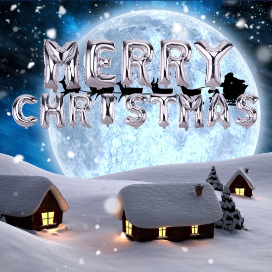 14pcs 16inch Merry Christmas Foil Balloons Helium Baloons Aluminum Balloon Christmas Decoration Christmas Party Supplies 14pcs 16inch Merry Christmas Foil Balloons Helium Baloons Aluminum Balloon Christmas Decoration Christmas Party Supplies