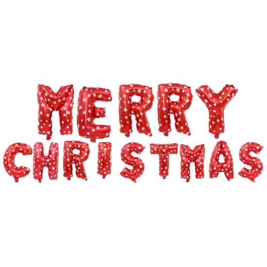 14pcs 16inch Merry Christmas Foil Red Balloons Helium Baloons Aluminum Balloon Christmas Decoration 14pcs 16inch Merry Christmas Foil Red Balloons Helium Baloons Aluminum Balloon Christmas Decoration
