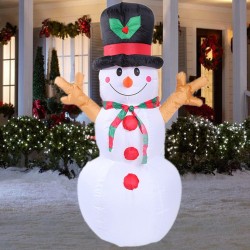 160cm LED Inflatable Snowman Christmas Indoor Outdoor Home Yard Party Decorations