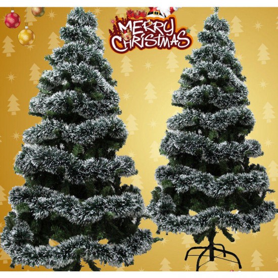 Christmas 2M Dark Green Ribbon Decor Christmas Tree Ornament Decoration Holiday Party Supplies