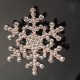 Christmas Brooch Snowflake Design Brooch Festival Party Brooch Trendy Women Jewelry Festival Gift
