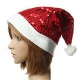 Christmas Decorations Ornaments Santa Claus Hats Paillette Caps