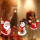 DIY Christmas Wall Stickers Home Decor Christmas Santa Claus Window Glass Decorative Wall Decal