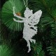 Glitter Angel Christmas Pendant Ornament Festival Party Christmas Tree Hanging Decor