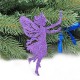 Glitter Angel Christmas Pendant Ornament Festival Party Christmas Tree Hanging Decor