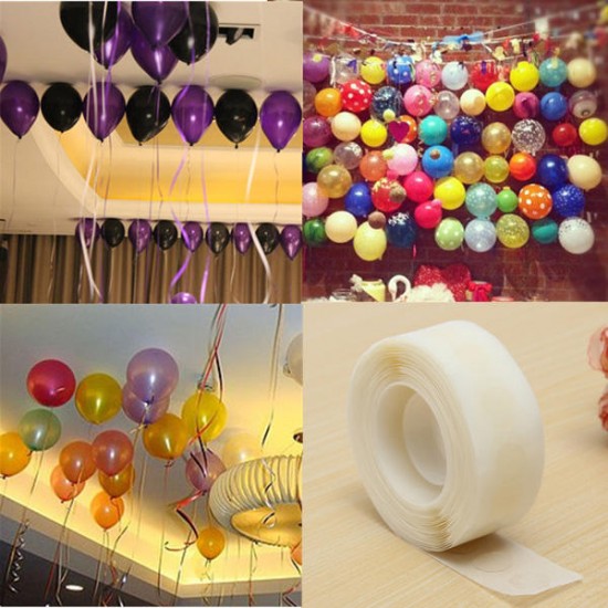 250pcs Glue Dots Wedding Party Balloon Permanent Adhesive Bostik