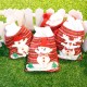 Christmas Day Stocking Packing Gift Box Cute Santa Decoration Candy Box Stocking Christmas Gift Bags 18*24cm