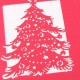 Christmas 3D Pop Up Christmas Tree Paper Carving Greeting Card Christmas Gifts Party Greeting Card
