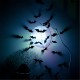 12pcs Halloween 3D Black Bat Wall Sticker Halloween Party Home Decoration