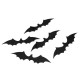 12pcs Halloween 3D Black Bat Wall Sticker Halloween Party Home Decoration