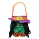 25x16cm Halloween Candy Bags Pumpkin Handbag Vampire Trick Cat Witch Bag Prop Decor