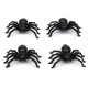 50pcs Halloween Plastic Spiders Spider Funny Joking Toy Decoration