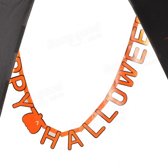 7Styles Halloween Paper Garland Decorations Halloween Props