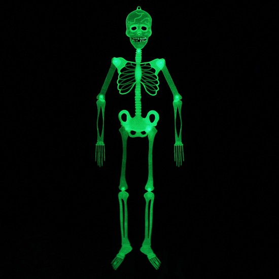 90cm / 150cm Halloween Prop Luminous Human Skeleton Hanging Decorations