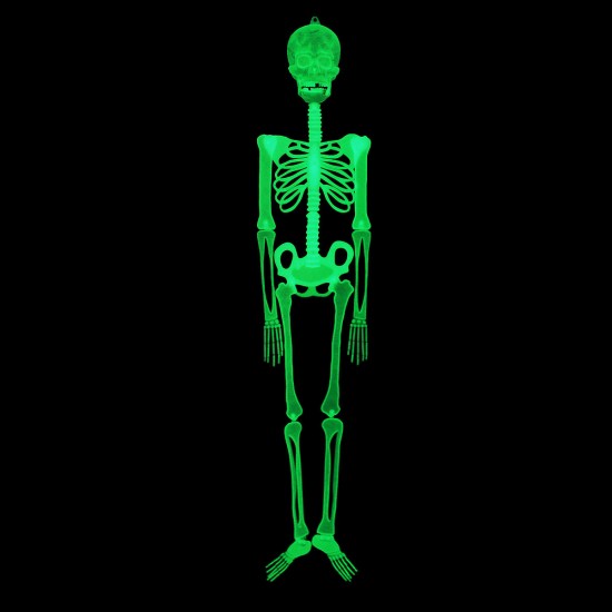 90cm / 150cm Halloween Prop Luminous Human Skeleton Hanging Decorations