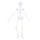 90cm / 150cm Halloween Prop Luminous Human Skeleton Hanging Decorations