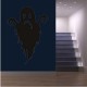 Creative Halloween Ghost PVC Waterproof Wall Sticker Removable Vinyl Art Mural Decoration Stickers Environmental Protection Halloween Wall Sticker Window Home Decoration Decal Decor