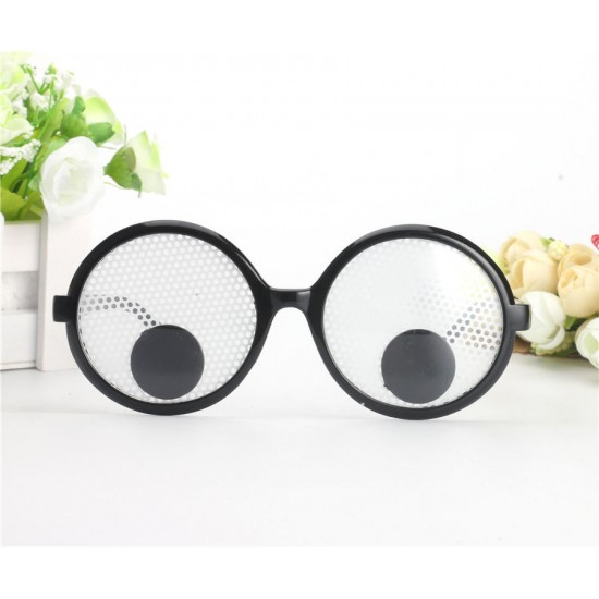 Funny Googly Eyes Goggles Shaking Eyes Party Glasses and Toys for Party Cosplay Costume Christmas Halloween Party Decoration