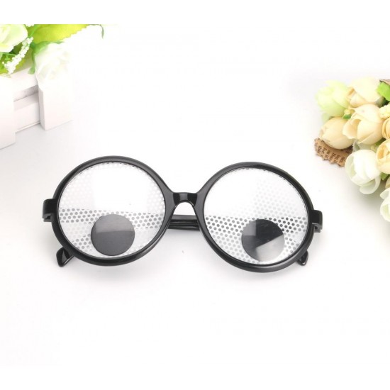 Funny Googly Eyes Goggles Shaking Eyes Party Glasses and Toys for Party Cosplay Costume Christmas Halloween Party Decoration