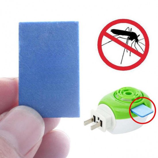100 Pcs USB Anti Mosquito Repellent Tablets Household Safe Insect Killer Mosquito Dispeller Mat Collocation Heater Use No Toxic Insect Pest Control