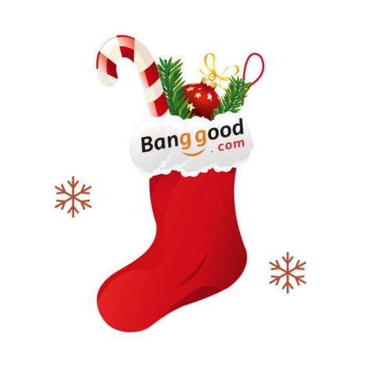 Banggood Gardening Christmas Lucky Stocking