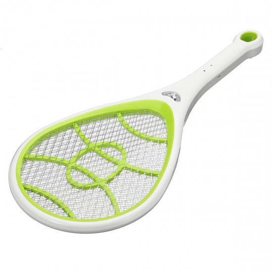 Cordless Handheld Bug Zapper Electric Racket Mosquito Dispeller Fly Insect Swatter Killer