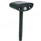 GreatHouse Ultrasonic Solar Power Animal Dispeller Outdoor Garden Animal Scarer Cat Dog Repeller