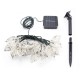 KCASA SSL-5 Gardening  4.8M 20LED Solar Panel Light Leaves Holiday Christmas Wedding Decoration