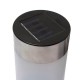 Stainless Steel Garden Solar White LED Lamp Wall-mounted Courtyard Decor Wall light