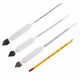 Alcohol Meter 4PCS/Set  Glass Float Gauge Densitometer Alcohol Liquid Meter Hydrometer Wine Tester