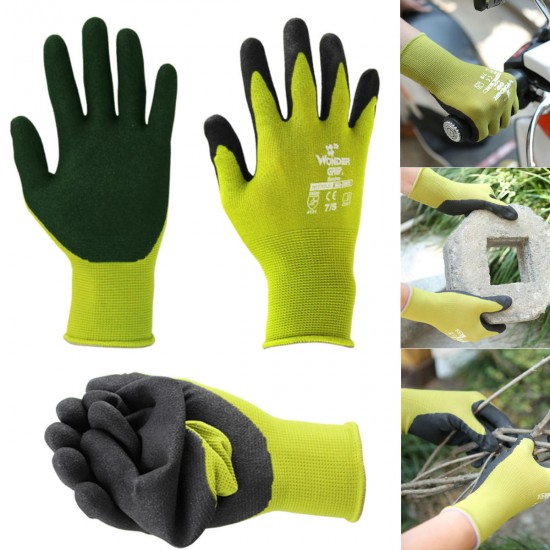 Gardening Universal Labour Protection Nylon Glove 1 Pair Nitrile Coated Gloves Wear Resistant