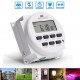 12V 24V 110V 220V Programmable Memory Plant Yard Lamp Timer Automatic Cycle Time Controller