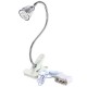 5W 220V Desktop Clip Flexible Neck 5 LED Plant Grow Light for Home Office Garden Greenhouse