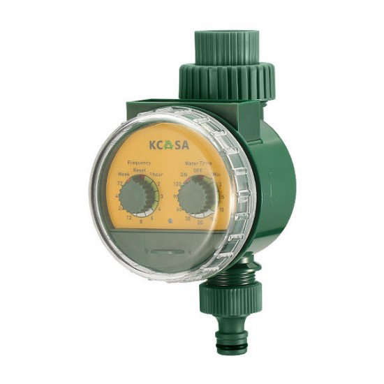 KCASA KC-JK666 Garden Automatic Watering Timer Ball Valve Rainfall Monitoring Induction Timer