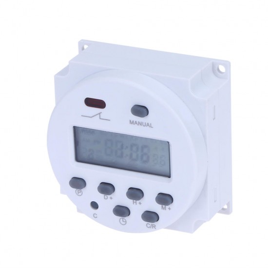 Loskii CN101A 12V 36V 110V 220V Programmable Digital LCD Power Timer Switch Relay 16A Timers